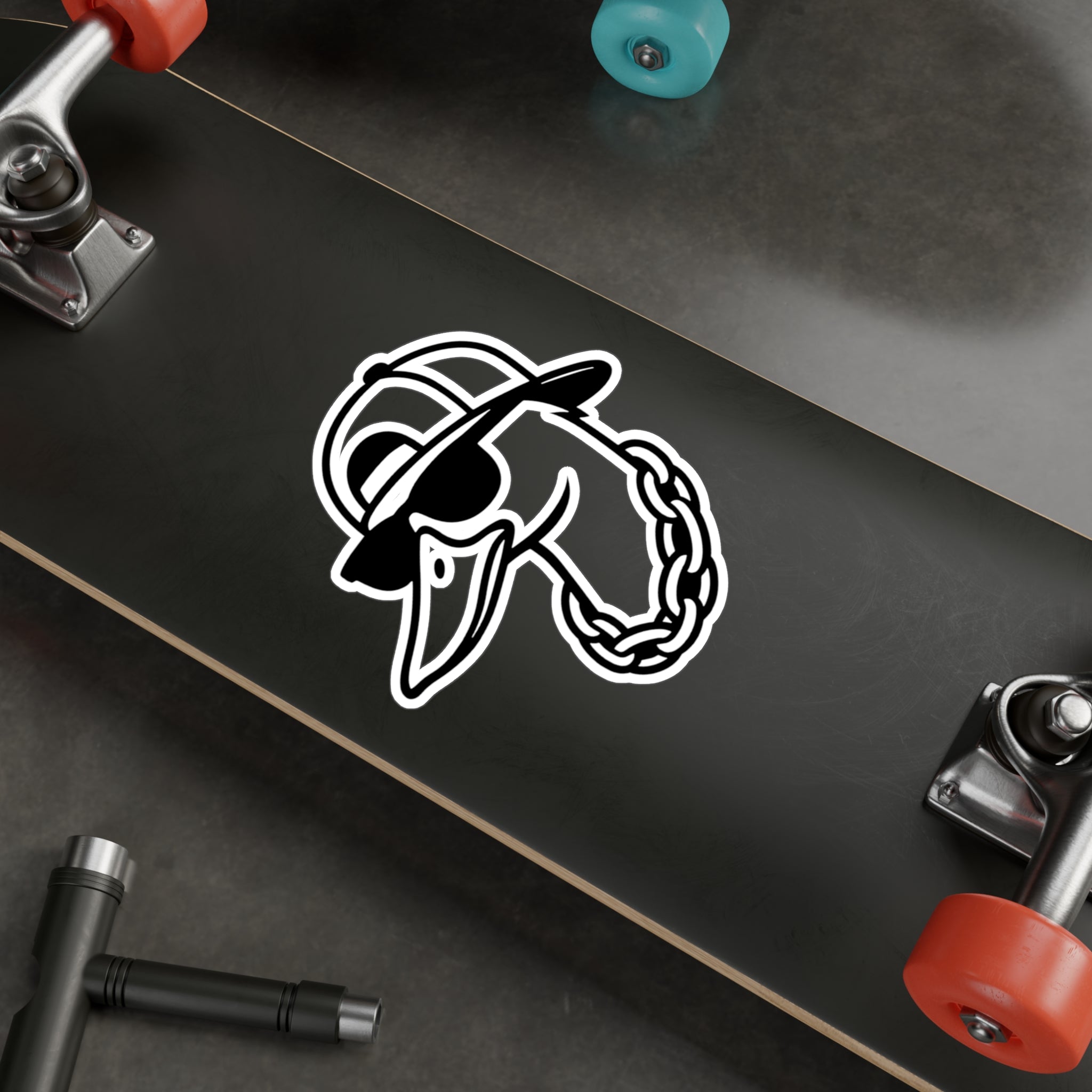 Flexin' Feathers Decal