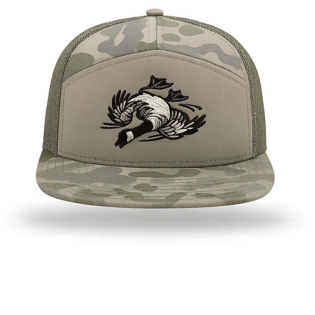 Camo Flight Risk Trucker – “Goose Edition”